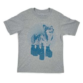 Platform Corgi Kids T-Shirt (size: 4-5)